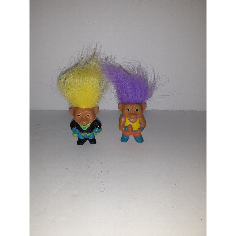 2 Vintage Soma Trolls Superheroes